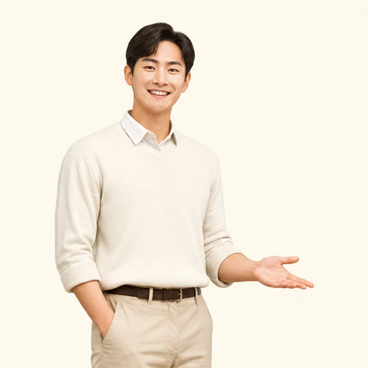 펠리세이드 신차 장기렌트카 상담 신청을 안내하는 담당자